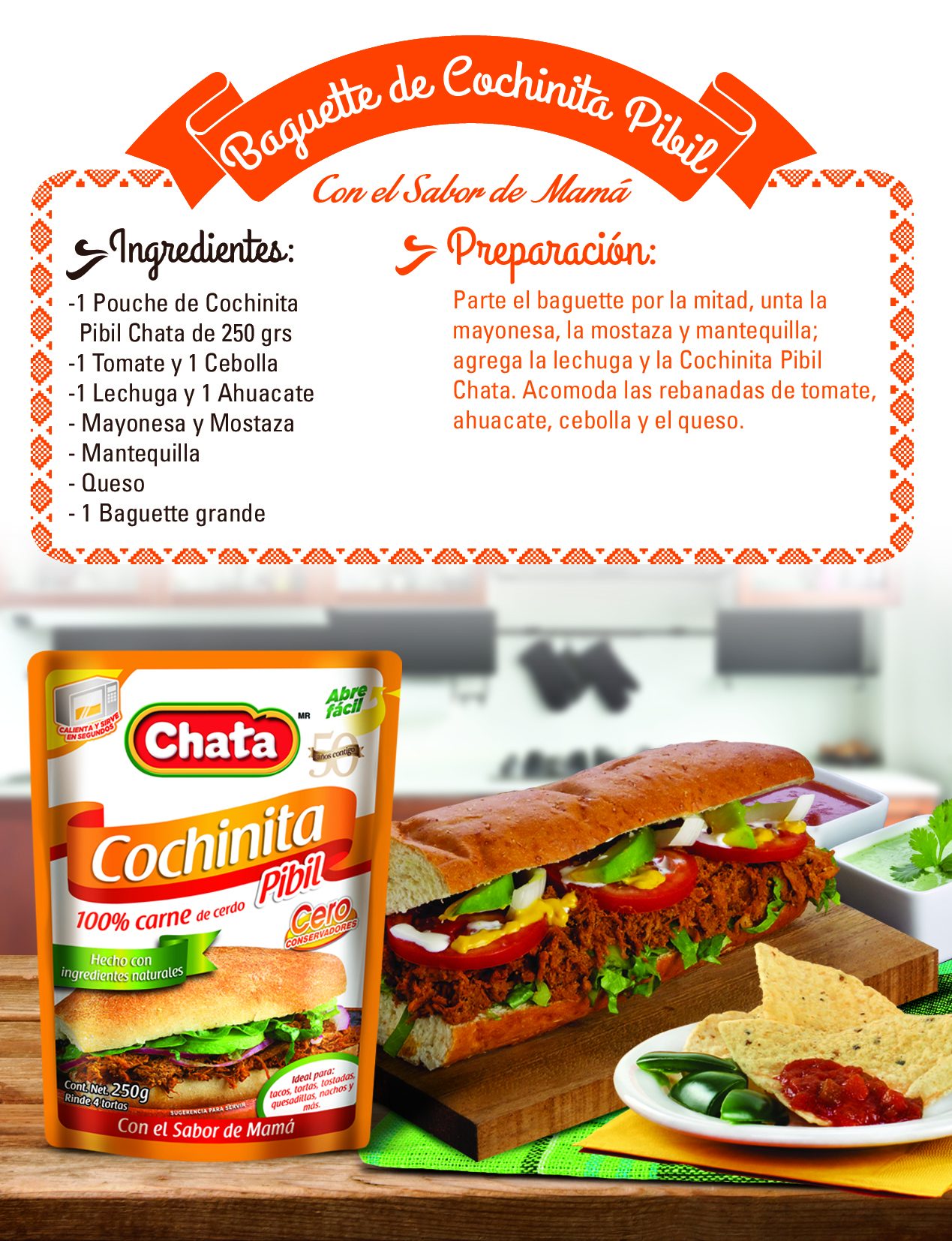 receta con cochinita