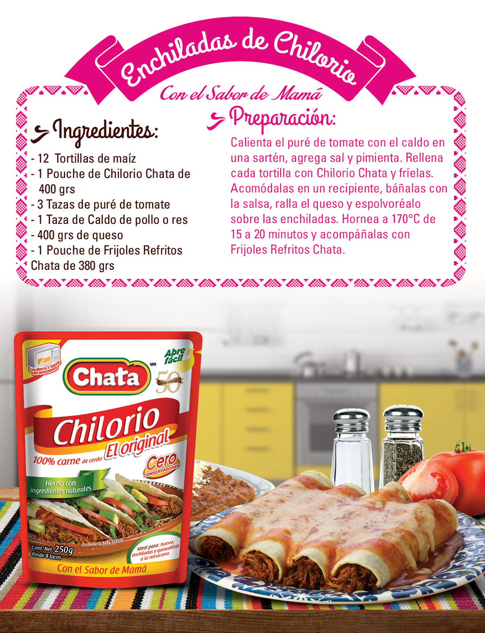 receta de enchiladas